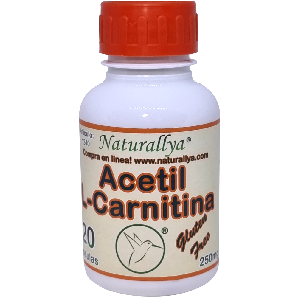 Comprar Acetil L Carnitina 50 mg Naturallya®