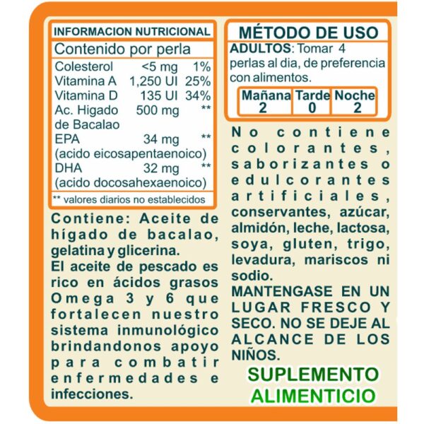 Aceite de Higado de Bacalao Noruego Naturallya®