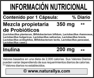 Probioticos 10 Naturallya