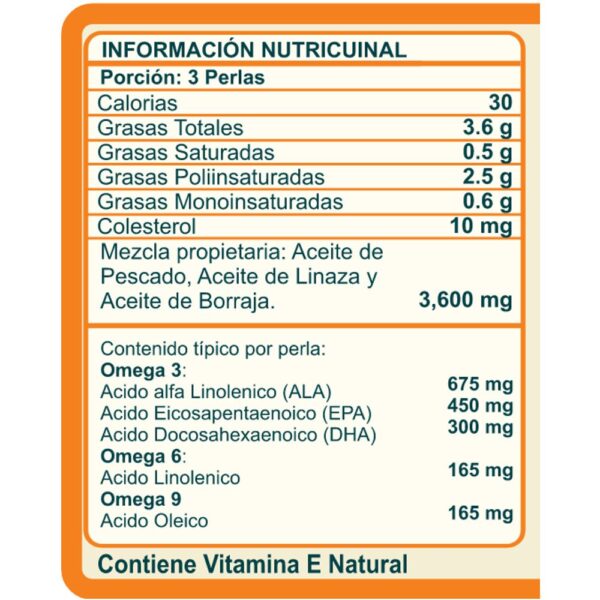 Triple Omega 3 6 9 Naturallya