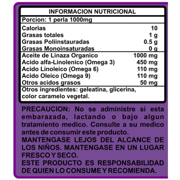 Aceite de Linaza Naturallya®