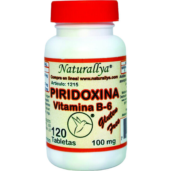 Vitamina B6 Piridoxina Naturallya