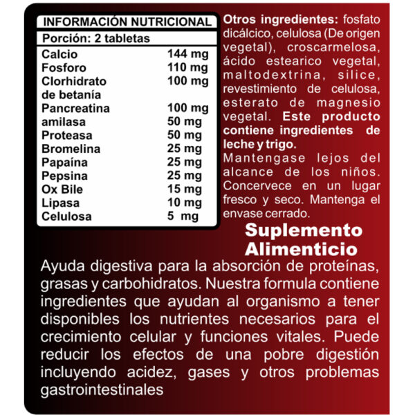 Multienzimas Digestivas Naturallya®