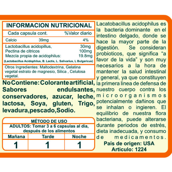 Probioticos Naturallya