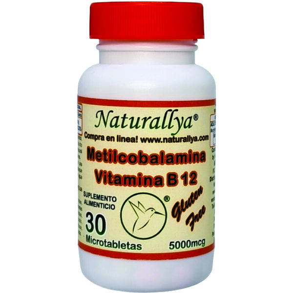 Vitamina B12 Metilcobalamina Naturallya