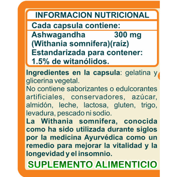 Ashwagandha 300 mg Naturallya®