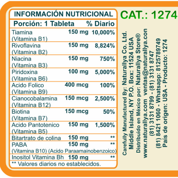 Mega Complejo B Naturallya®