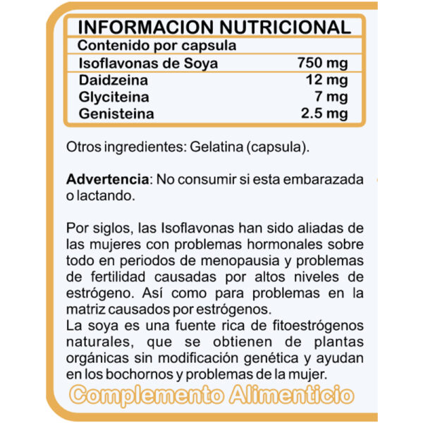 Isoflavonas de Soya Naturallya®