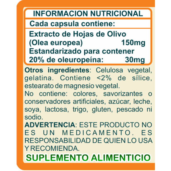 Extracto de Hojas de Olivo Naturallya®