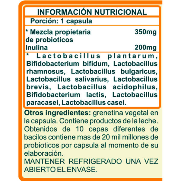 10 Probioticos Naturallya