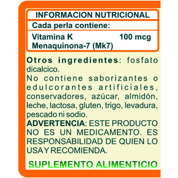 Vitamina K2 Naturallya