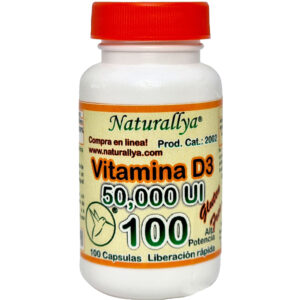 Vitamina D3 50,000UI Naturallya