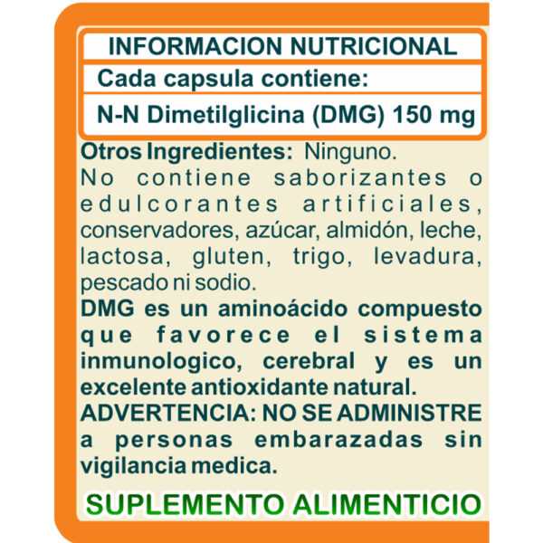 DMG N-N Dimetilglicina Naturallya®