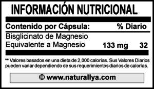 Bisglicinato de Magnesio Naturallya®