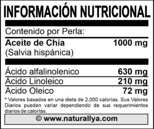 Aceite de Chia Naturallya®