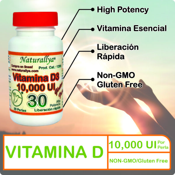 Vitamina D3 Naturallya