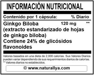 Ginkgo Biloba Naturallya®