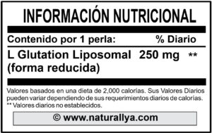 L Glutation Liposomal Naturallya