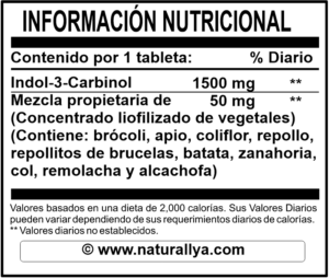 I3C Indol 3 carbinol Naturallya®