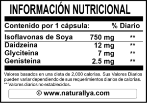 Isoflavonas de Soya Naturallya®