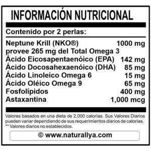 Aceite de Krill Naturallya®