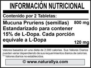 Mucuna Pruriens Naturallya®