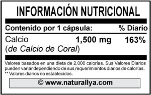 Triple Calcio de Coral Naturallya